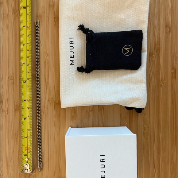 Mejuri Silver Chain Bracelet - Picture 2 of 5